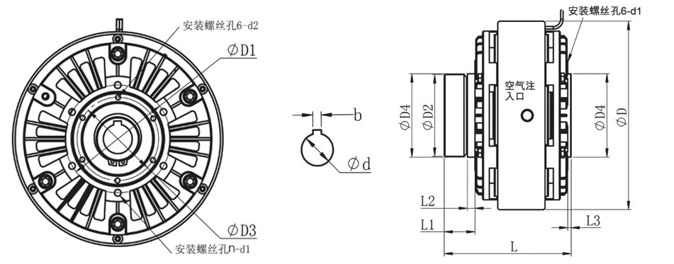 FLKT型磁粉离合器外形图.jpg